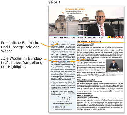 Berichte aus Berlin